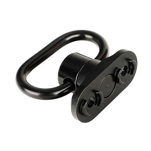 Il M-LOK QD Sling Mount è leggero e si integra perfettamente negli slot M-LOK, compatibile con QD swivels per un attacco rapido e sicuro di slings.